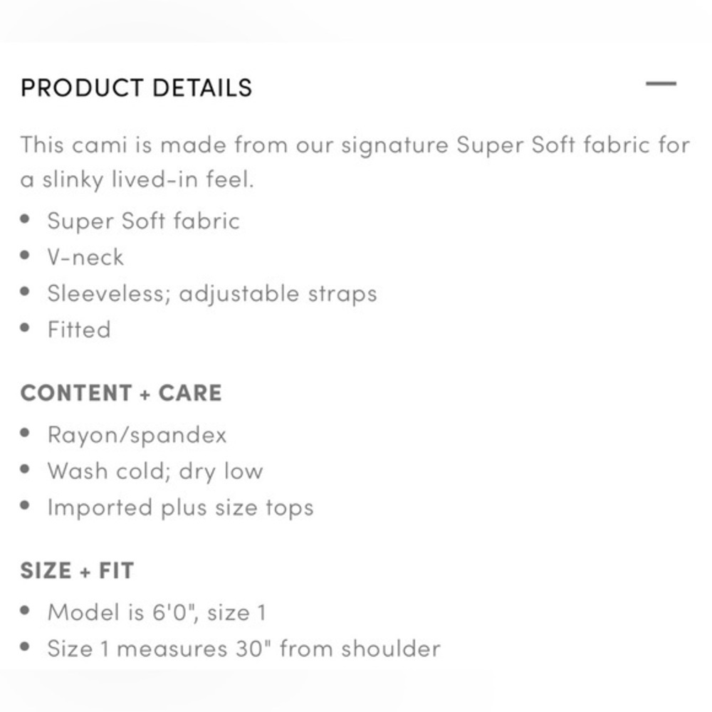 Torrid Dainty Shapes Swing Cami - Picture 4 of 11